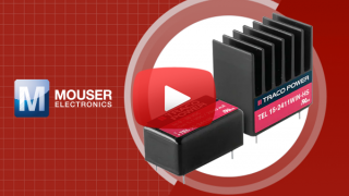 TRACO POWER TEL 15N & TEL 15WIN Converters - New Product Brief | Mouser Electronics