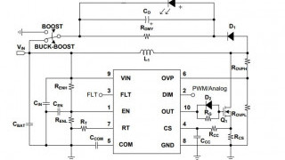 Single-Channel Dimmable LED Controller for Automotive Headlights