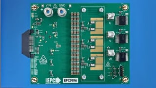 EPC Intros GaN 3-Phase Motor Drive Inverter Eval Board