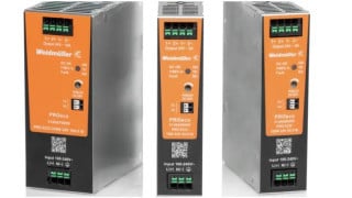 Weidmuller Power Supplies Can Install With a ‘Click’