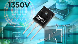 Toshiba Launches Improved 1350V IGBT Device for Appliance Applications