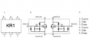 AEC-Q101 Qualified Dual MOSFET for Relay Drivers