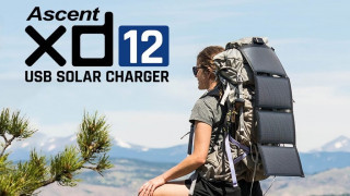 12W USB Solar Charger is Shatterproof and Weather-Resistant