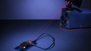 Using a Laser to Wirelessly Charge a Smartphone Safely Across a Room