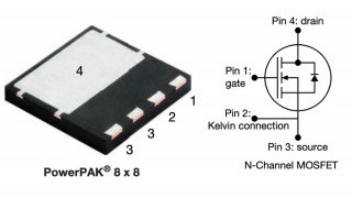 600V MOSFET with 3.1Ω*nc FOM for Telecom and Industrial SMPS and PFC