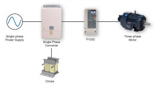 Single-Phase-to-DC Power for Variable Frequency Drives