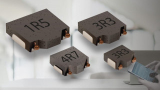 Shielded Power Inductors Feature Low Resistance, High Saturation Current