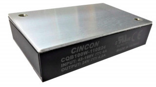100W, Quarter-Brick DC-DCs for Railway Applications