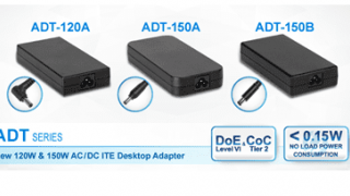 120W and 150W AC-DC Desktop Adapters for Industrial Equipment