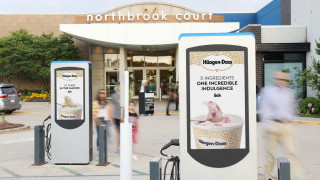 Ad-Supported Free EV Charging Stations from eMotorWerks and Volta