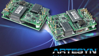 500-Watt Quarter-Brick DC-DC Converter Supports GaN Power Amplifiers