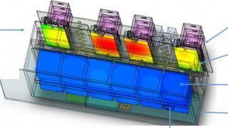 Immersed, Integrated Aircraft Fuel Cell System Converter