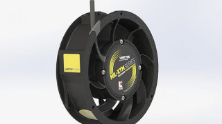 High Output Cooling Fan Optimized for Heat Sinks and Heat Exchangers