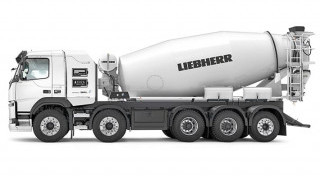First Fully Electric 10 and 12 Cubic Meters Truck Mixers
