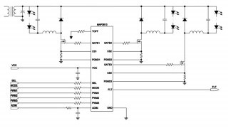 3-Channel BLU LED Driver for UHD TVs Dims Up to 270 LEDs