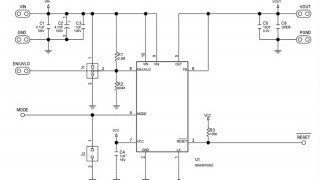 3.3V / 300mA Synchronous DC-DC Eval Kit Features Adjustable Input