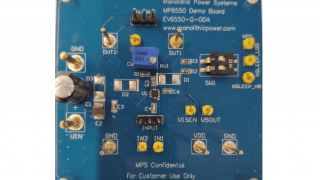 22V, 2A H-Bridge DC Brushed Motor Driver Evaluation Board