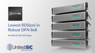 Silicon Carbide FETs Claim Lowest RDS(on) in DFN 8×8 format