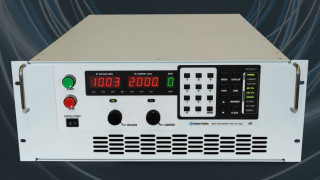 Programmable DC Power Supplies Deliver 25 kW in 4U and 50 kW in 8U