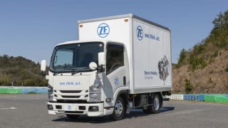 ZF Debuts Light Commercial E-Truck Prototype for Japanese Market