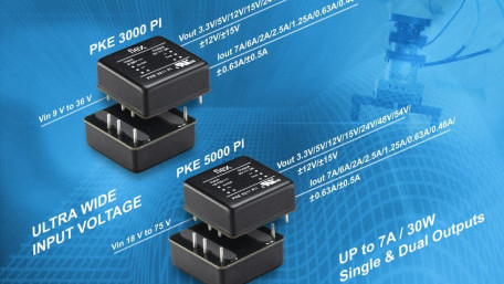 1” x 1” 30W Encapsulated DC-DCs for Industrial and Telecom Systems