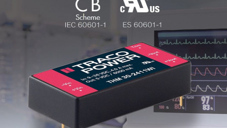 1” x 2” 30-Watt Medical DC-DC with 4:1 Input Range