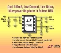 LTC Announces New LT3023 Micropower LDO