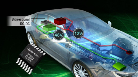 100V Half-Bridge MOSFET Drivers for 12V-to-48V Bidirectional DC-DCs