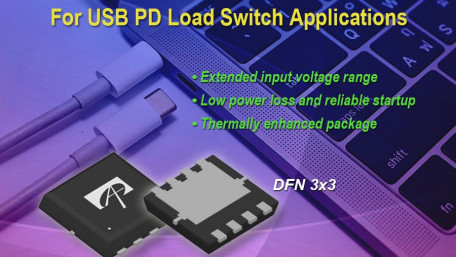 New P-Channel MOSFET  for USB PD Load Switch