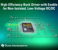 TI Adds Enable to Drivers for DC-DC Converters