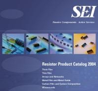 SEI Launches New Resistor Product Catalog