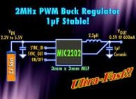 Micrel Releases MIC2202/MIC2204 DC-DC Regulator