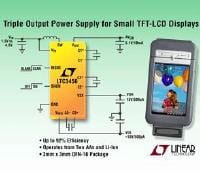 LTC Offers New LTC3450 Triple-Output Power Supply
