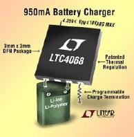 LTC Offers LTC4068 Li-Ion Battery Charger