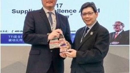 Littelfuse Far East Wins Seventh TTI Supplier Excellence Award for 2017