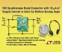 LTC Announces LTC3459 Synchronous DC Converter