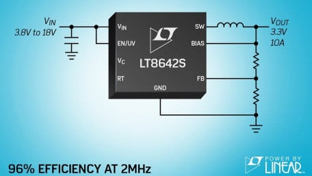 10A Synchronous Step-Down Switching Regulator with Ultralow EMI