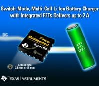 TI Releases New bq24100 Battery Management IC