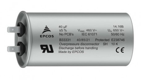 TDK Introduces Robust Series of Compact AC Filter Capacitors