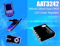 AnalogicTech Unveils AAT3242 LDO Regulator