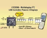 LTC Intros LTC3206 Charge Pump Voltage Converter