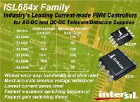 Intersil Intros ISL6840-ISL6845 Family of PWM Controllers