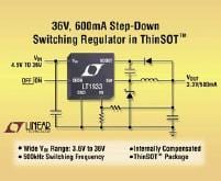 LTC Debuts New LT1933 PWM DC Converter