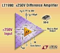 LTC Debuts New LT1990 Difference Amplifier
