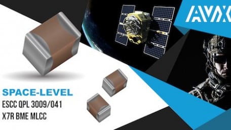 AVX Extends its Range of Space-Level ESCC QPL 3009041 X7R BME MLCCs with Two New Case Sizes