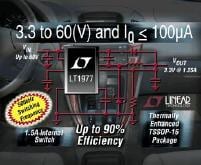 Linear Technology Intros LT1977 Switching Regulator