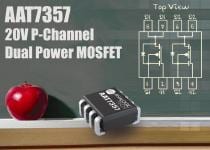 AnalogicTech Intros AAT7357 P-Channel Power MOSFET