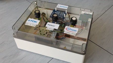 Software-Defined Contactless and Wear-Free Rotary Switch