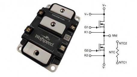 1200V, 450A Half-Bridge Module Maximizes the Benefits of SiC