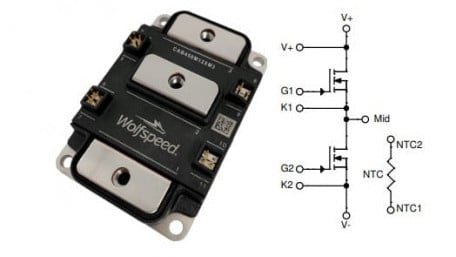 1200V, 450A Half-Bridge Module Maximizes the Benefits of SiC